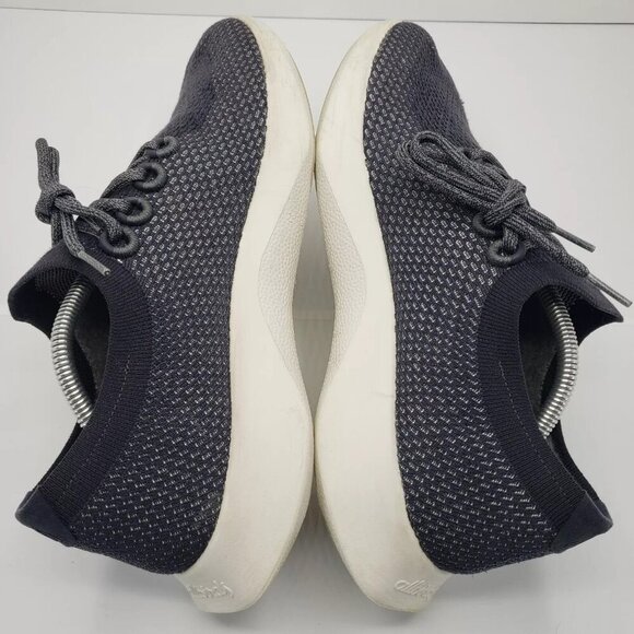 Allbirds Tree Dashers Geyser Navy Blue White Women Running Sneaker Shoes M 12.5 - Picture 6 of 9